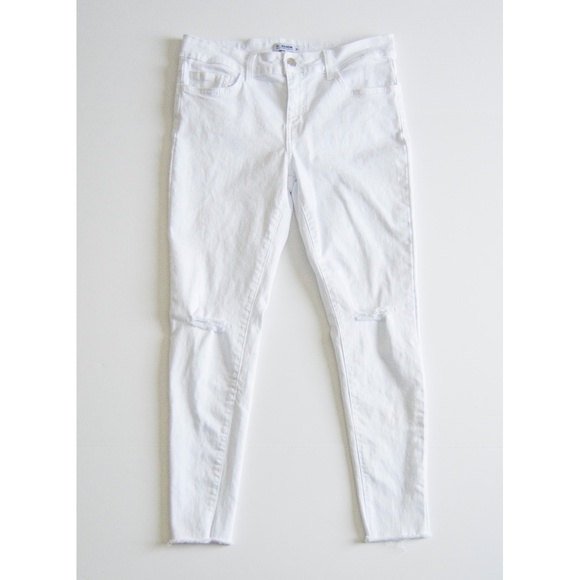 O2 Denim Denim - O2 Denim Distressed Skinny Ankle Jeans 30
